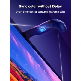 TV LED Backlight with Camera 13.7ft LED Lights for 45-65 Inch TVs and PC Monitors Smart App Control TV Lights That Change with TV Music Sync Strip Lighting for Gaming Home Decor