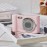 R5 CCD Digital Camera 8 Times Zoom 2.4 Inch HD LCD Screen Portable Suitable For Daily Travel Toy Gift (pink)