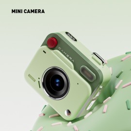 1pc 1080P Retro Mini Digital Camera | New CCD, Campus Photo & Video HD Camera, Multicolor, USB Charging, ABS Material