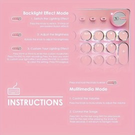 Gaming Keyboard And Mouse, Retro Steampunk Vintage Typewriter-Style Mechanical Keyboard with White LED Backlit, 104-Key Anti-Ghosting Blue Switch Wired USB Metal Panel Round Keycaps