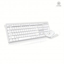 2.4Ghz Full Size Wireless Keyboard Mouse Set Ergonomic Keyboard Mouse Combos Multi Color Keyboards with Mouse Compatible with Windows, Portable Keyboard And Mouse, Wireless Gaming Keyboard