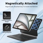 Suitable For IPad Pro 11&Air 11-inch (M2, 2024/M3, 2025) And 10.9-inch IPad Air 5th And 4th Generations, Magnetic Keyboard Case, Multi-touchpad, Suitable For IPad Pro 11 