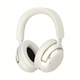 ANC Wireless Headphone 25dB Deep Noise Canceling Hi-Fi Audio Earphone with Bluetooth 5.4 Over Ear Headset Adjustable Headband Structure Zero Pressure Head Wrap Earmuffs, Immersive Audio Experience, Deep Sound Isolation, Comfortable Headphones