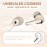 Wireless Earbuds with Deep Bass Stereo Sound, 50-hour Playback Time, ENC Noise-canceling Call Function, Extended Standby Time, Long Battery Life, Power Indicator Light, Compatible with All Mobile Phones