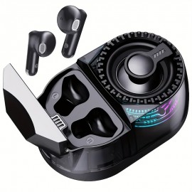 3-in-1 Portable Wireless Speaker System with Noise-Canceling Headphones, Built-in Phone Stand & Ambient Light Show - USB-C Fast Charging, Wireless, Lithium-Polymer Battery, Compatible with Smartphones