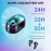3-in-1 Portable Wireless Speaker System with Noise-Canceling Headphones, Built-in Phone Stand & Ambient Light Show - USB-C Fast Charging, Wireless, Lithium-Polymer Battery, Compatible with Smartphones