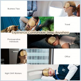 3D Wireless 5.4 Sleep Headphones, Breathable Wireless Music Eye Masks