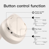 MeiGlobal Active Noise Reduction Wireless 5.3 Headphones | 30 hours of battery life, 393.7 inch stable connection, Supports dual device connection/HD call, Lightweight, USB Type-C Charging, 3.5 mm jack