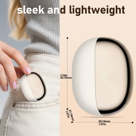 New Wireless Earbuds | ENC Noise Cancellation, Lightweight In-Ear Design with Dual Microphones, Immersive Sound and Bass, Compatible with Apple and Android Systems