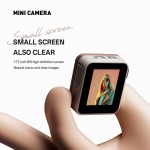 1pc 1080P Retro Mini Digital Camera | New CCD, Campus Photo & Video HD Camera, Multicolor, USB Charging, ABS Material